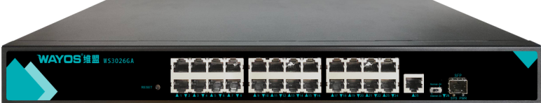 WS3026GA 24口云管交换机
